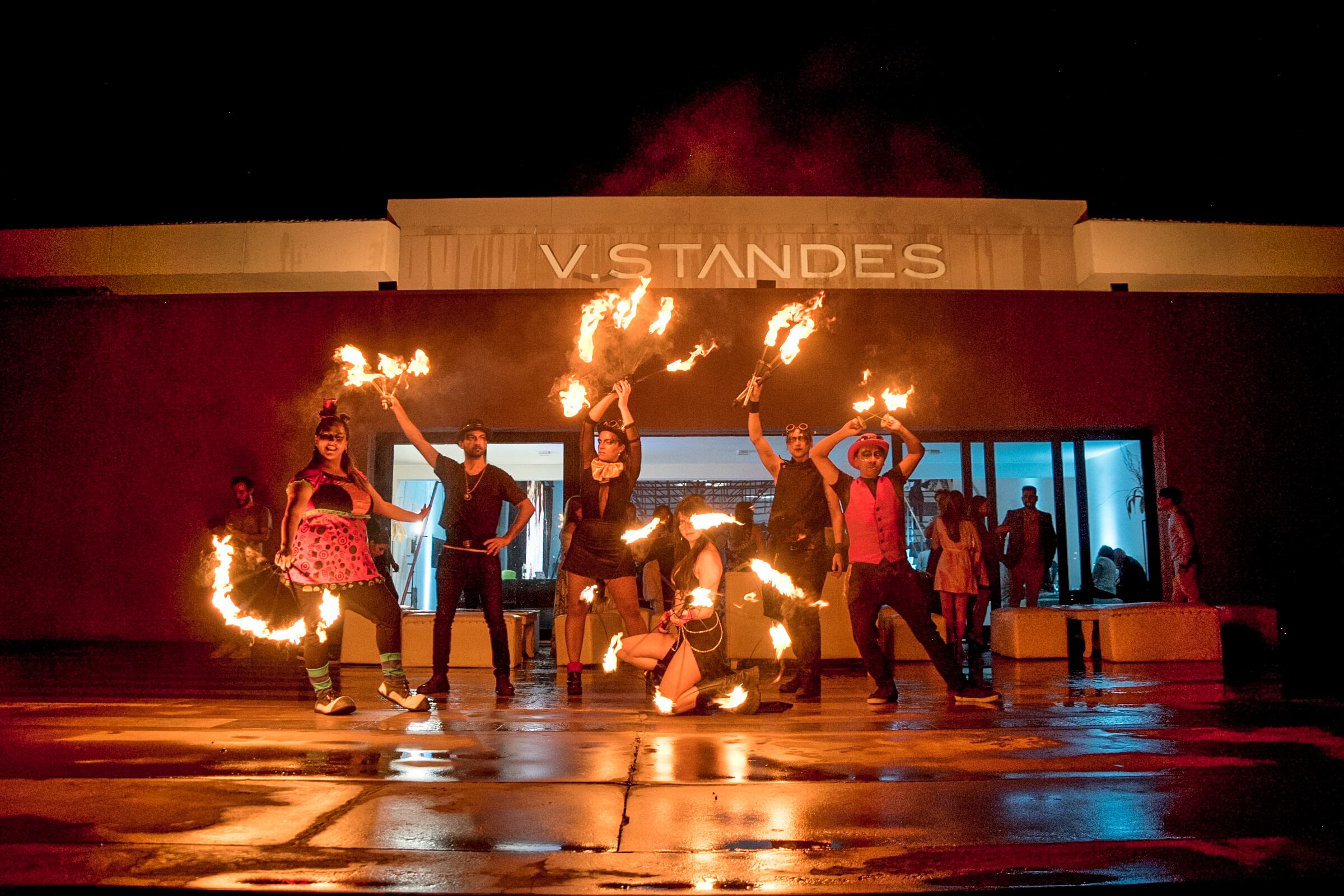 Shows en la cena aniversario