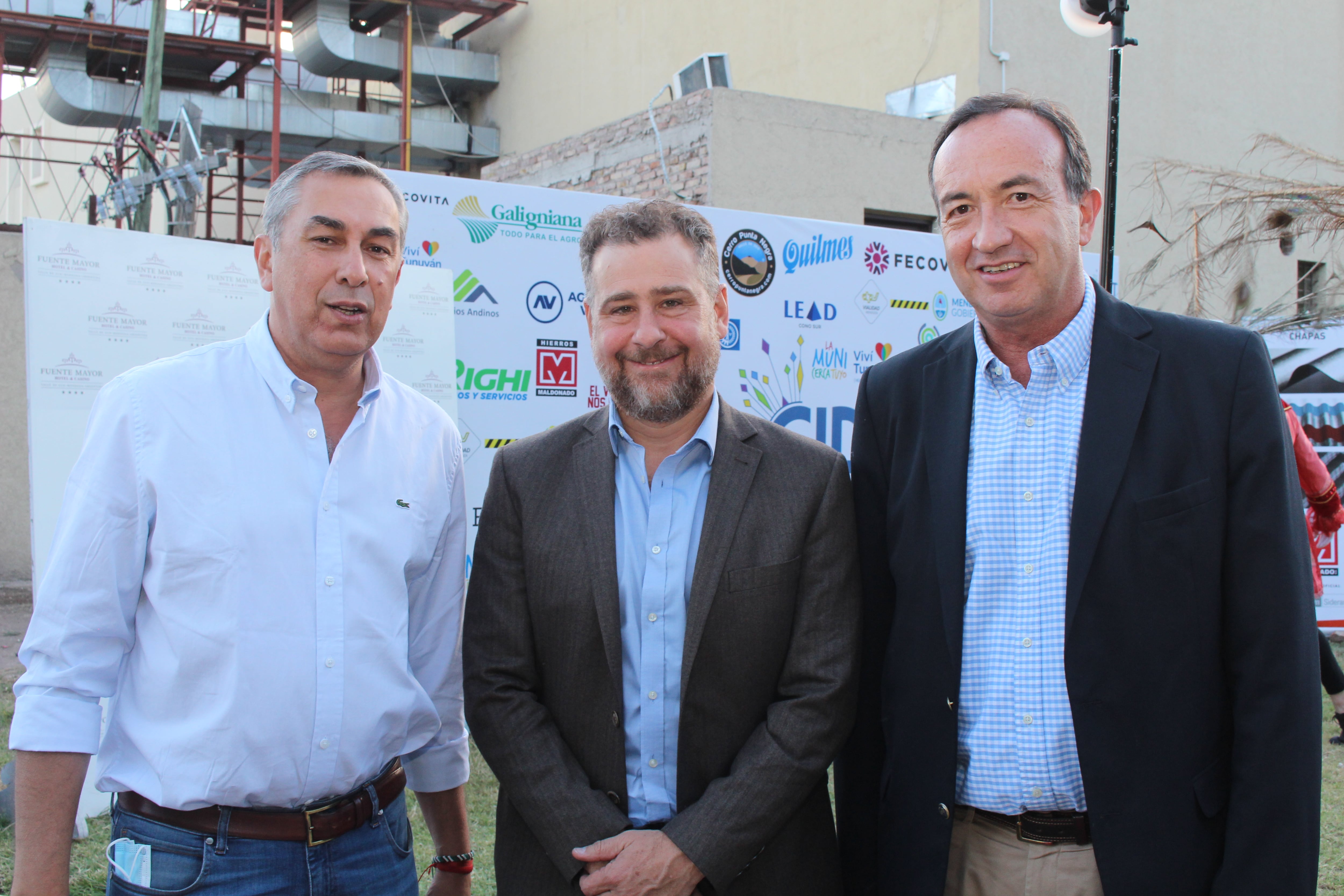 Enrique Vaquié, Alejandro Zlotolow y Gabriel Fidel.