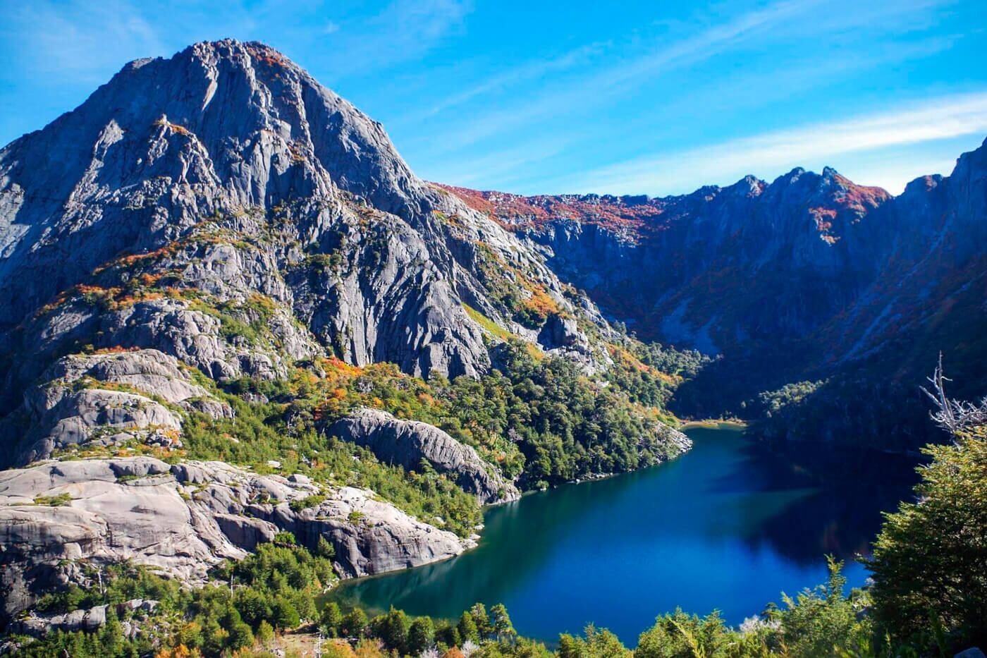 Imágenes de la Laguna Pirquinco en Chile