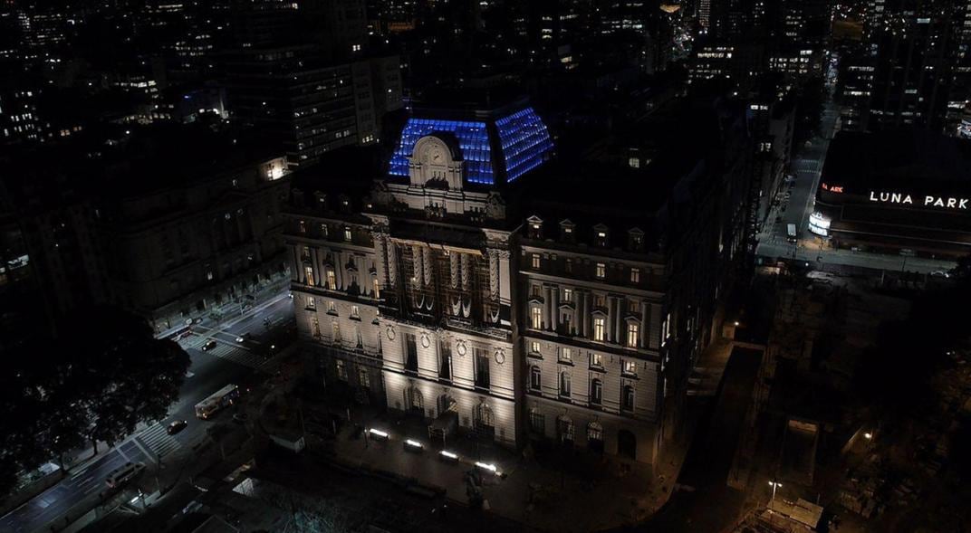 El Centro Cultural Kirchner inauguró en 2015.