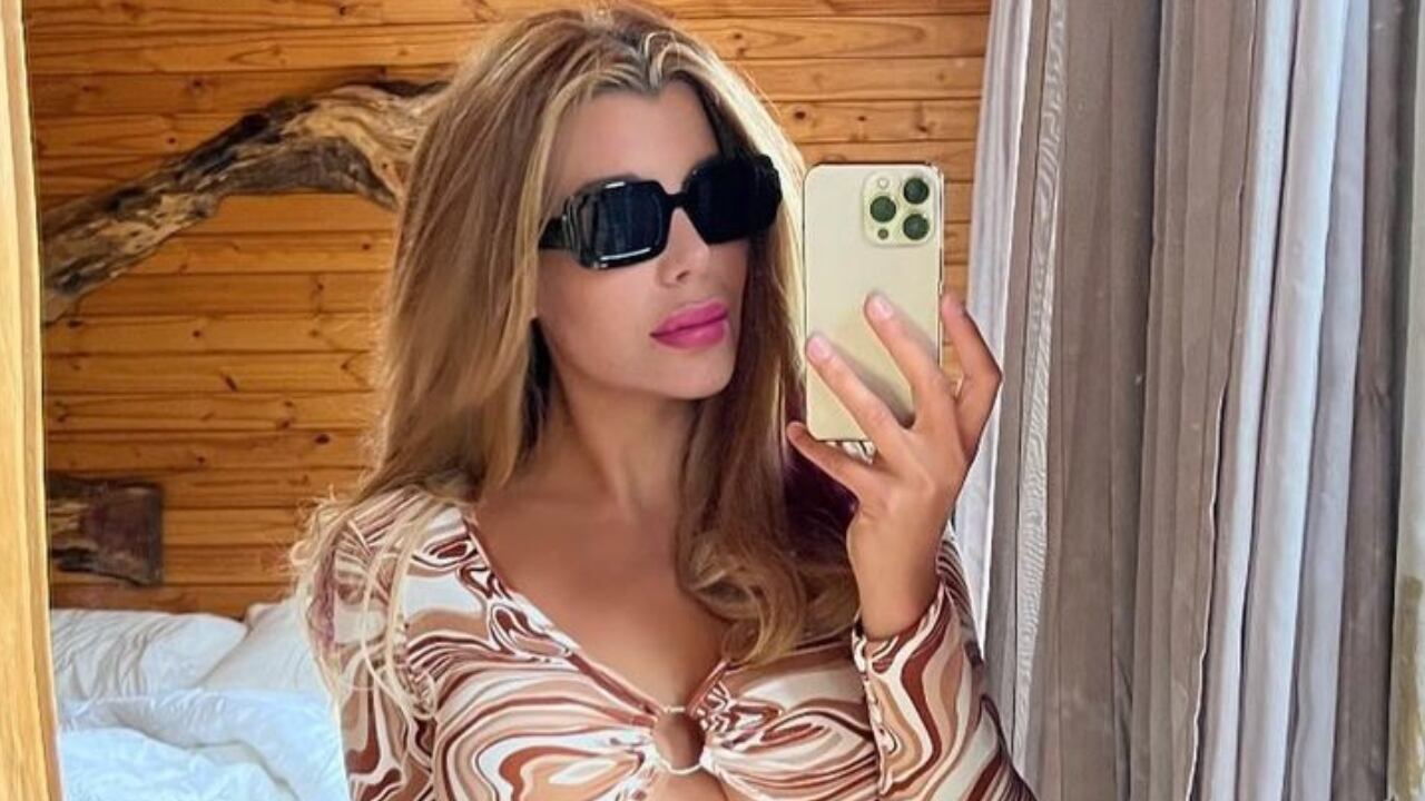 Charlotte Caniggia comenzó el año a puro asado / Instagram