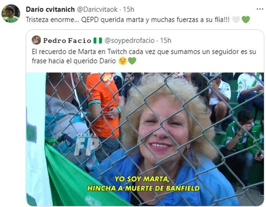 Las sentidas palabras de Cvitanich en las redes. / X