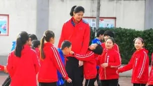 Zhang Ziyu, basquetbolista de 14 años