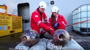 Buscaban gas natural y encontraron un barco de la Edad de Bronce