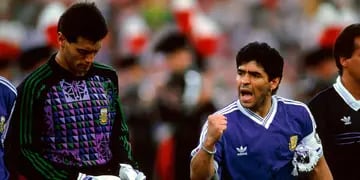 Sergio Goycochea habló de Maradona