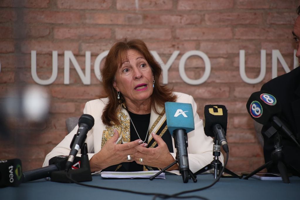 Esther Sánchez, rectora de la UNCuyo. / Gentileza
