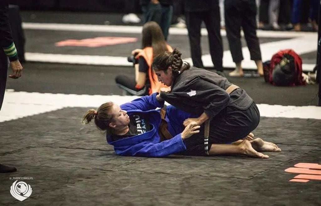 Virginia Contreras es mendocina, campeona sudamericana de jiu-jitsu y busca apoyo para competir en Chile. | Foto: gentileza