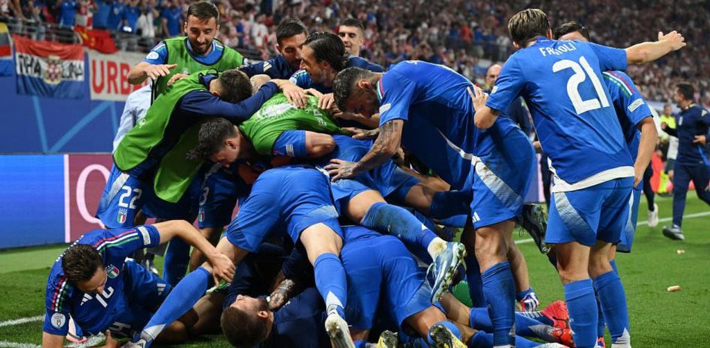 Italia clasificó a los Octavos de Final tras un empate agónico contra la selección croata / Gentileza