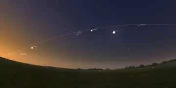 Desfile planetario: se podrán ver 5 planetas alineados en el cielo